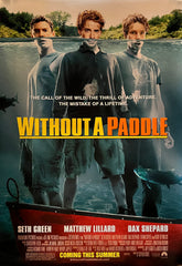 Without a Paddle double-sided 2004 original movie poster