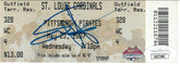 Sammy Hagar signed ticket JSA