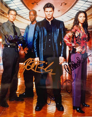 Angel cast signed photo