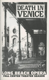 Christopher Sircello signed Death in Venice program