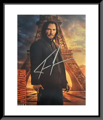 John Wick Keanu Reeves signed photo