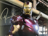 Iron Man Robert Downey Jr. signed movie photo