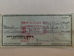 Three Faces Of Eve Joanne Woodward signed check