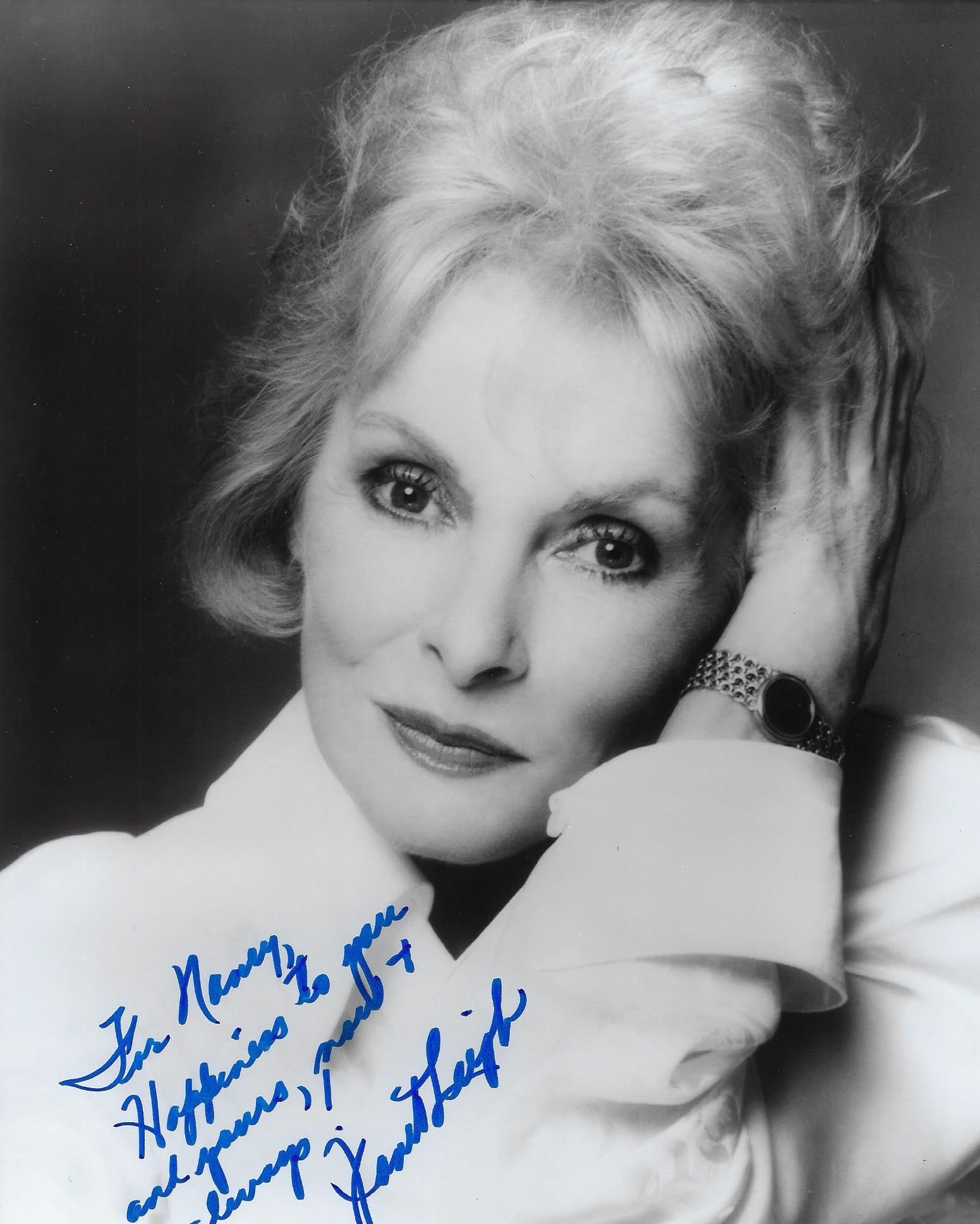 Psycho Janet Leigh signed photo - Photo