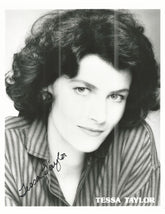 Tessa Taylor signed photo