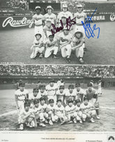 The Bad News Bears Go to Japan Jackie Earle Haley and David Stambaugh signed movie photo