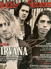 Nirvana Dave Grohl signed photo