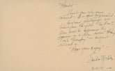 The Rose Sandra McCabe signed letter