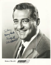 Robert Merrill Signed Photo