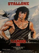 Rambo Sylvester Stallone signed photo