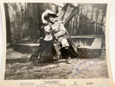 Lady in the Iron Mask Louis Hayward and Patricia Medina signed movie photo