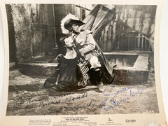 Lady in the Iron Mask Louis Hayward and Patricia Medina signed movie photo