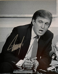 Donald Trump signed photo
