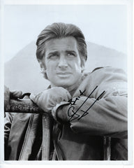 Evel Knievel George Hamilton signed movie photo