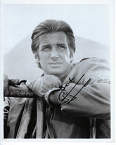 Evel Knievel George Hamilton signed movie photo