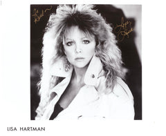 Knots Landing Lisa Hartman signed photo