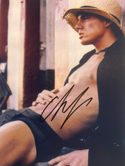 Channing Tatum signed photo