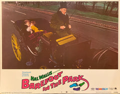 Jane Fonda and Robert Redford "Barefoot in the Park" original Lobby Card