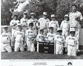 The Bad News Bears Chris Barnes signed movie photo