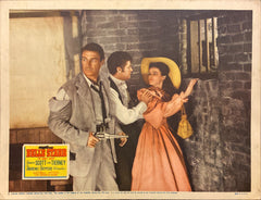Randolph Scott and Gene Tierney "Belle Starr" original Lobby Card