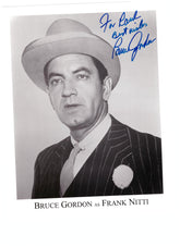 The Untouchables Bruce Gordon signed photo