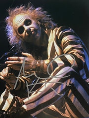 Beetlejuice Michael Keaton signed movie photo