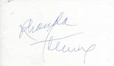 The Last Outpost Rhonda Fleming original signature