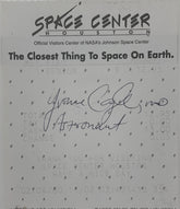 NASA Yvonne Craig signed ticket