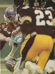 Joe Dawkins signed magazine photo