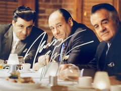 The Sopranos James Gandolfini signed photo