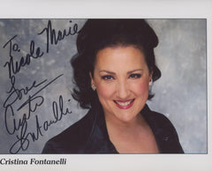 Madame Butterfly Christina Fontanelli signed photo