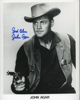 John Agar signed Fort Apache photo. GFA Authenticated