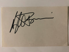 The Life and Legend of Wyatt Earp Hugh O'Brian signature cut