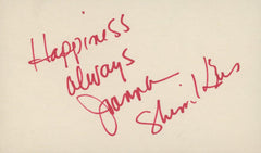 Joanna Shimkus original signature