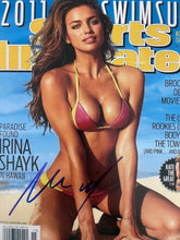 Sports Illustrated swimsuit model Irina Shayk signed photo
