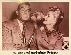 Fred MacMurray and Nancy Olson "The Absent-Minded Professor" Lobby Card