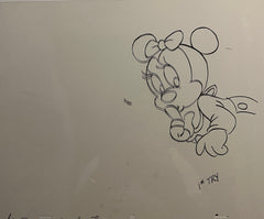 Disney Minnie Mouse sericel