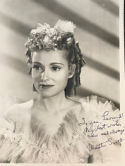Ben Hur Martha Scott signed photo