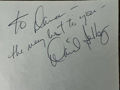 Falcon Crest David Selby autograph