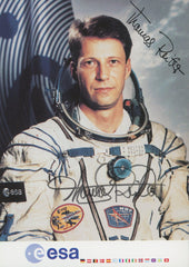 NASA Thomas Reiter signed photo