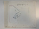 The Flintstones original hand drawn artwork for cartoon