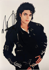 Michael Jackson signed photo