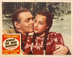 Clark Gable "Across the Wide Missouri" Lobby Card