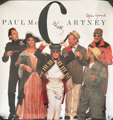 Off the Ground Paul & Linda McCartney signed poster
