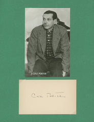 Cole Porter signature cut