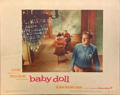 Carroll Baker, Karl Malden, and Eli Wallach "Baby Doll" original Lobby Card