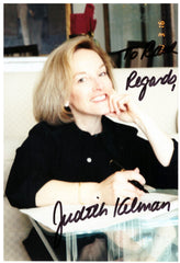 Author Judith Kelman signed photo
