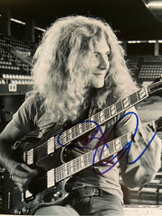 Led Zeppelin Robert Plant signed photo