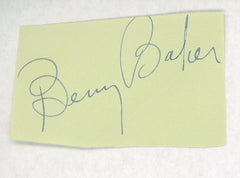 Paint Your Wagon, Benny Baker original signature