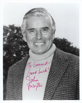Charlies Angels John Forsythe signed photo